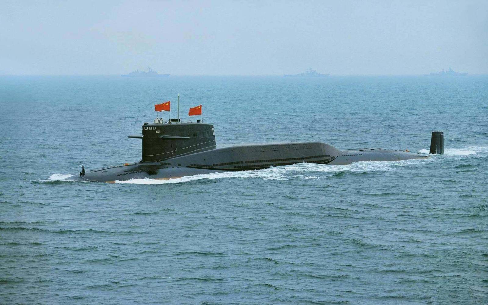 中国战略核潜艇，科技巨轮破浪前行，彰显时代自信与成就